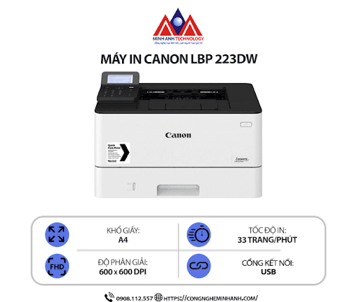 Tổng quan về Canon LBP223DW